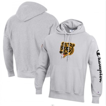 Men's Boston Bruins Heathered Gray Reverse Weave Pullover Hoodie Men's Boston Bruins Heathered Gray Reverse Weave Pullover Hoodie
