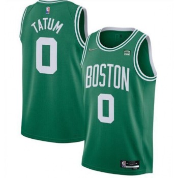 Men's Boston Celtics #0 Jayson Tatum 75th Anniversary Green Stitched Basketball Jersey Men's Boston Celtics #0 Jayson Tatum 75th Anniversary Green Stitched Basketball Jersey