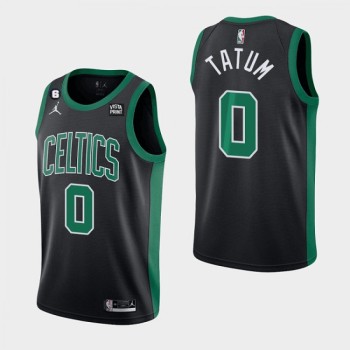 Men's Boston Celtics #0 Jayson Tatum Black No.6 Patch Stitched Basketball Jersey Men's Boston Celtics #0 Jayson Tatum Black No.6 Patch Stitched Basketball Jersey
