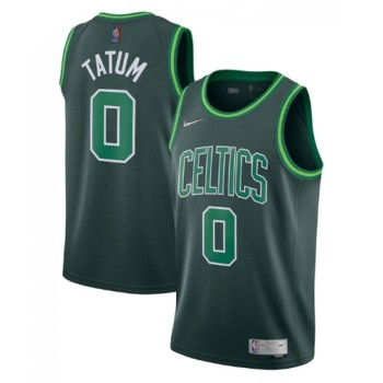 Men's Boston Celtics #0 Jayson Tatum Green 2020-21 Swingman Stitched Jersey Men's Boston Celtics #0 Jayson Tatum Green 2020-21 Swingman Stitched Jersey
