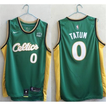 Men's Boston Celtics #0 Jayson Tatum Green Stitched Basketball Jersey Men's Boston Celtics #0 Jayson Tatum Green Stitched Basketball Jersey