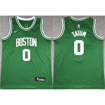 Men's Boston Celtics #0 Jayson Tatum Green Stitched Basketball Jersey Men's Boston Celtics #0 Jayson Tatum Green Stitched Basketball Jersey