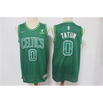 Men's Boston Celtics #0 Jayson Tatum Green Stitched Jersey Men's Boston Celtics #0 Jayson Tatum Green Stitched Jersey