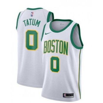 Men's Boston Celtics #0 Jayson Tatum White Swingman Stitched NBA Jersey Men's Boston Celtics #0 Jayson Tatum White Swingman Stitched NBA Jersey