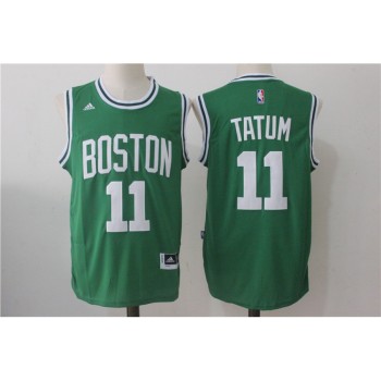 Men's Boston Celtics #11 Jayson Tatum Green Stitched NBA Jersey Men's Boston Celtics #11 Jayson Tatum Green Stitched NBA Jersey