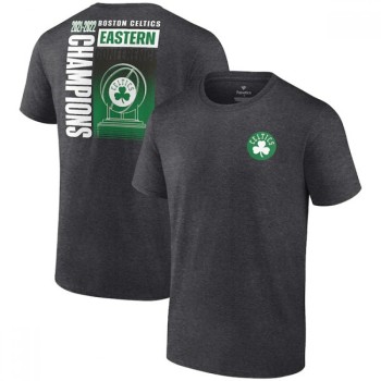 Men's Boston Celtics 2022 Gray Eastern Conference Champions T-Shirt Men's Boston Celtics 2022 Gray Eastern Conference Champions T-Shirt