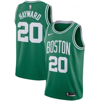 Men's Boston Celtics #20 Gordon Hayward Green Icon Edition Swingman Stitched Jersey Men's Boston Celtics #20 Gordon Hayward Green Icon Edition Swingman Stitched Jersey