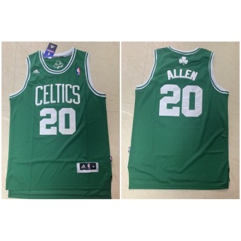 Men's Boston Celtics #20 Ray Allen Green Throwback Stitched Jersey Men's Boston Celtics #20 Ray Allen Green Throwback Stitched Jersey