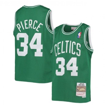 Men's Boston Celtics #34 Paul Pierce 2007-08 Green Throwback Stitched Jersey Men's Boston Celtics #34 Paul Pierce 2007-08 Green Throwback Stitched Jersey