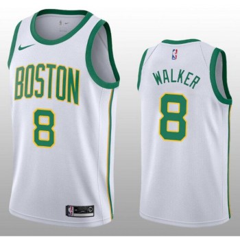 Men's Boston Celtics #8 Kemba Walker White City Edition Stitched NBA Jersey Men's Boston Celtics #8 Kemba Walker White City Edition Stitched NBA Jersey