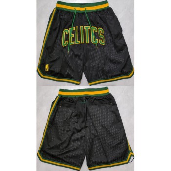 Men's Boston Celtics Black Shorts (Run Small) Men's Boston Celtics Black Shorts (Run Small)