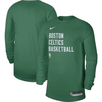 Men's Boston Celtics Green 2023/24 Legend On-Court Practice Long Sleeve T-Shirt Men's Boston Celtics Green 2023/24 Legend On-Court Practice Long Sleeve T-Shirt