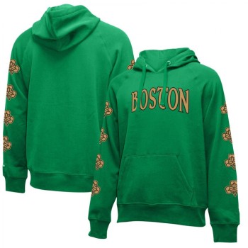 Men's Boston Celtics Kelly Green City Edition Club Pullover Hoodie Men's Boston Celtics Kelly Green City Edition Club Pullover Hoodie