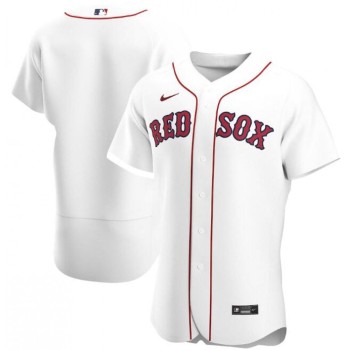 Men's Boston Red Sox Blank White Flex Base Stitched Jersey Men's Boston Red Sox Blank White Flex Base Stitched Jersey