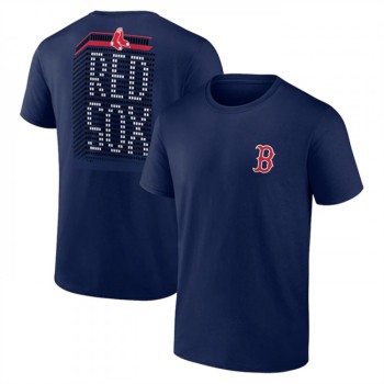 Men's Boston Red Sox Navy Iconic Bring It T-Shirt Men's Boston Red Sox Navy Iconic Bring It T-Shirt