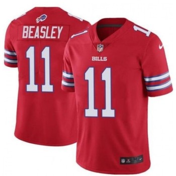 Men's Buffalo Bills #11 Cole Beasley Red Vapor Untouchable Limited Stitched NFL Jersey Men's Buffalo Bills #11 Cole Beasley Red Vapor Untouchable Limited Stitched NFL Jersey