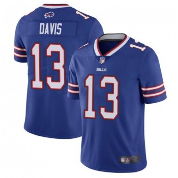 Men's Buffalo Bills #13 Gabriel Davis Blue Vapor Untouchable Limited Stitched Jersey Men's Buffalo Bills #13 Gabriel Davis Blue Vapor Untouchable Limited Stitched Jersey