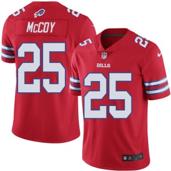 Men's Buffalo Bills #25 LeSean McCoy Red Vapor Untouchable Limited Stitched NFL Jersey Men's Buffalo Bills #25 LeSean McCoy Red Vapor Untouchable Limited Stitched NFL Jersey