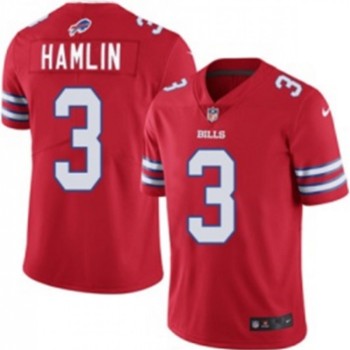 Men's Buffalo Bills #3 Damar Hamlin Red Vapor Untouchable Limited Stitched Jersey Men's Buffalo Bills #3 Damar Hamlin Red Vapor Untouchable Limited Stitched Jersey