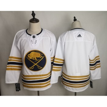 Men's Buffalo Sabres 2019 White 50th Season Stitched NHL Jersey Men's Buffalo Sabres 2019 White 50th Season Stitched NHL Jersey