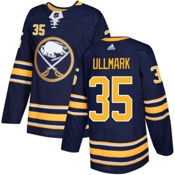 Men's Buffalo Sabres #35 Linus Ullmark Navy Stitched NHL Jersey Men's Buffalo Sabres #35 Linus Ullmark Navy Stitched NHL Jersey