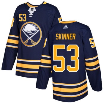 Men's Buffalo Sabres #53 Jeff Skinner Navy Stitched NHL Jersey Men's Buffalo Sabres #53 Jeff Skinner Navy Stitched NHL Jersey