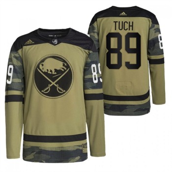 Men's Buffalo Sabres #89 Alex Tuch 2022 Camo Military Appreciation Night Stitched Jersey Men's Buffalo Sabres #89 Alex Tuch 2022 Camo Military Appreciation Night Stitched Jersey