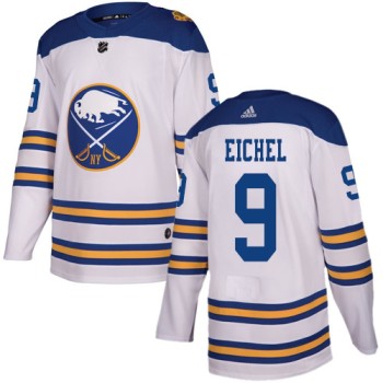 Men's Buffalo Sabres #9 Jack Eichel White Stitched NHL Jersey Men's Buffalo Sabres #9 Jack Eichel White Stitched NHL Jersey