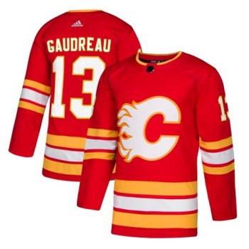 Men's Calgary Flames #13 Johnny Gaudreau Red Stitched NHL Jersey Men's Calgary Flames #13 Johnny Gaudreau Red Stitched NHL Jersey
