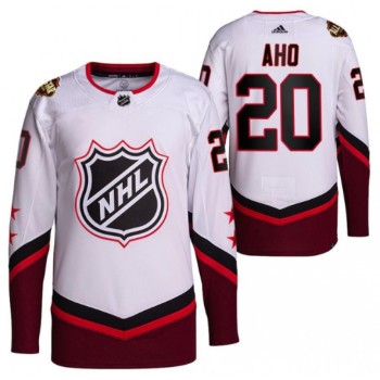 Men's Carolina Hurricanes #20 Sebastian Aho 2022 All-Star White Stitched Jersey Men's Carolina Hurricanes #20 Sebastian Aho 2022 All-Star White Stitched Jersey