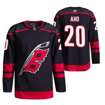 Men's Carolina Hurricanes #20 Sebastian Aho Black Stitched NHL Jersey Men's Carolina Hurricanes #20 Sebastian Aho Black Stitched NHL Jersey