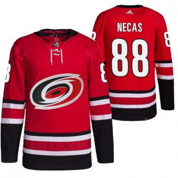 Men's Carolina Hurricanes #88 Martin Necas Red Stitched Jersey Men's Carolina Hurricanes #88 Martin Necas Red Stitched Jersey
