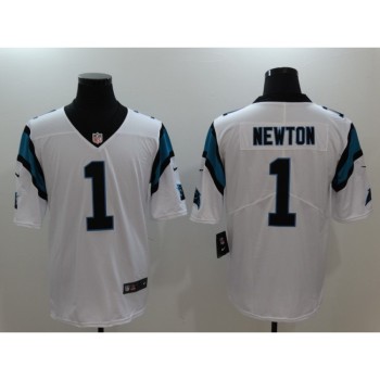 Men's Carolina Panthers #1 Cam Newton White Vapor Untouchable Player Limited Jersey Men's Carolina Panthers #1 Cam Newton White Vapor Untouchable Player Limited Jersey