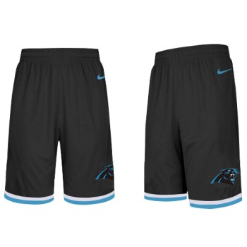 Men's Carolina Panthers 2019 Black Knit Performance Shorts Men's Carolina Panthers 2019 Black Knit Performance Shorts