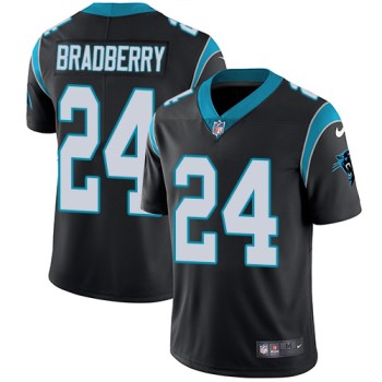 Men's Carolina Panthers #24 James Bradberry Black Vapor Untouchable Limited Stitched NFL Jersey Men's Carolina Panthers #24 James Bradberry Black Vapor Untouchable Limited Stitched NFL Jersey