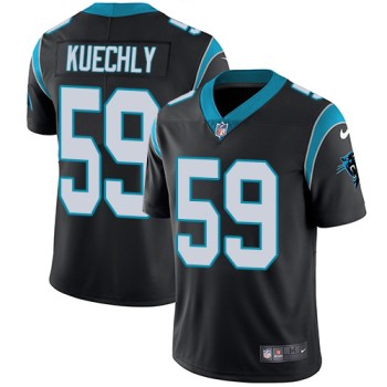 Men's Carolina Panthers #59 Luke Kuechly Black Vapor Untouchable Limited Stitched NFL Jersey Men's Carolina Panthers #59 Luke Kuechly Black Vapor Untouchable Limited Stitched NFL Jersey