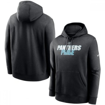 Men's Carolina Panthers Black Fan Gear Local Club Pullover Hoodie Men's Carolina Panthers Black Fan Gear Local Club Pullover Hoodie