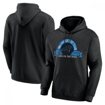 Men's Carolina Panthers Black Pullover Hoodie Men's Carolina Panthers Black Pullover Hoodie
