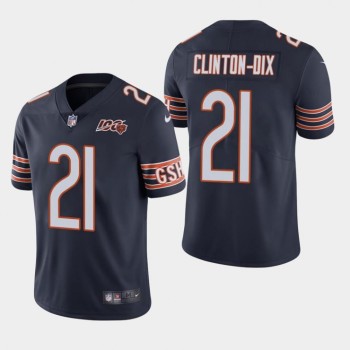 Men's Chicago Bears #21 HaHa Clinton-Dix Navy 2019 100th Season Vapor Untouchable Limited NFL Jersey Men's Chicago Bears #21 HaHa Clinton-Dix Navy 2019 100th Season Vapor Untouchable Limited NFL Jersey