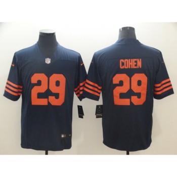 Men's Chicago Bears #29 Tarik Cohen Navy Vapor Untouchable Limited Stitched NFL Jersey Men's Chicago Bears #29 Tarik Cohen Navy Vapor Untouchable Limited Stitched NFL Jersey