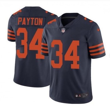Men's Chicago Bears #34 Walter Payton Navy Vapor untouchable Limited Stitched NFL Jersey Men's Chicago Bears #34 Walter Payton Navy Vapor untouchable Limited Stitched NFL Jersey