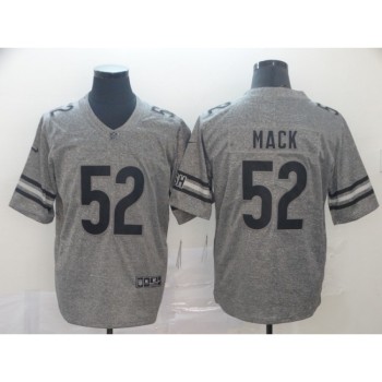 Men's Chicago Bears #52 Khalil Mack Grey Stitched NFL Jersey Men's Chicago Bears #52 Khalil Mack Grey Stitched NFL Jersey