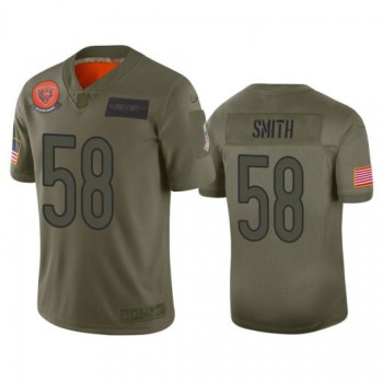 Men's Chicago Bears #58 Roquan Smith 2019 Camo Salute To Service Limited Stitched NFL Jersey Men's Chicago Bears #58 Roquan Smith 2019 Camo Salute To Service Limited Stitched NFL Jersey