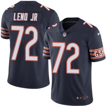 Men's Chicago Bears #72 Charles Leno Jr. Navy Blue Vapor Untouchable Limited Stitched NFL Jersey Men's Chicago Bears #72 Charles Leno Jr. Navy Blue Vapor Untouchable Limited Stitched NFL Jersey