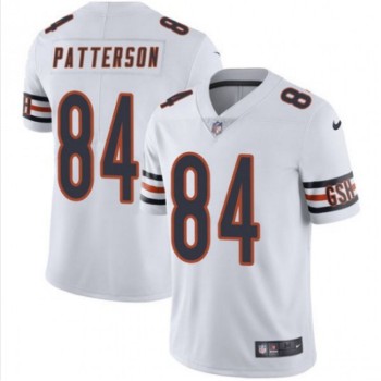Men's Chicago Bears #84 Cordarrelle Patterson White Vapor Untouchable Limited Stitched NFL Jersey Men's Chicago Bears #84 Cordarrelle Patterson White Vapor Untouchable Limited Stitched NFL Jersey