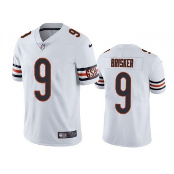 Men's Chicago Bears #9 Jaquan Brisker White Vapor Untouchable Limited Stitched Football Jersey Men's Chicago Bears #9 Jaquan Brisker White Vapor Untouchable Limited Stitched Football Jersey