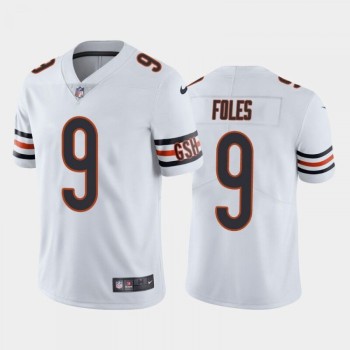 Men's Chicago Bears #9 Nick Foles White Vapor Untouchable Limited Stitched Jersey Men's Chicago Bears #9 Nick Foles White Vapor Untouchable Limited Stitched Jersey