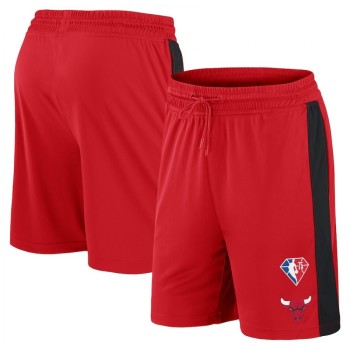 Men's Chicago Bulls Red Shorts Men's Chicago Bulls Red Shorts