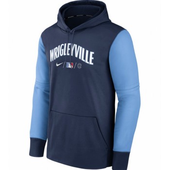 Men's Chicago Cubs 2022 Navy City Connect Performance Hoodie Men's Chicago Cubs 2022 Navy City Connect Performance Hoodie