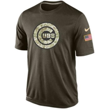 Men's Chicago Cubs Salute To Service Dri-FiT T-Shirt Men's Chicago Cubs Salute To Service Dri-FiT T-Shirt
